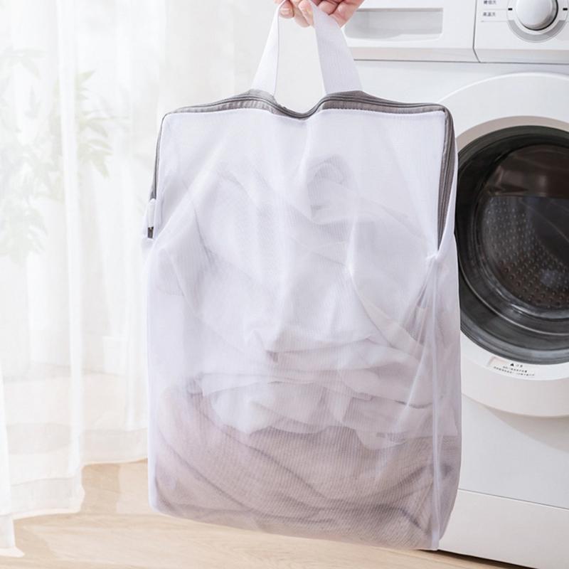 1Pcs 3D Laundry Bag Withdrawable Mesh Bag Washing Machine Filter Mesh Bag Anti Deformation Laundry Bag