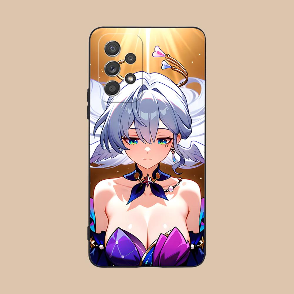 HSR Robin Matte TPU Mobile Phone Case for Samsung Galaxy A56 55 54 53 52 51 36 35 34 23 16 15 5G Colorful Cover