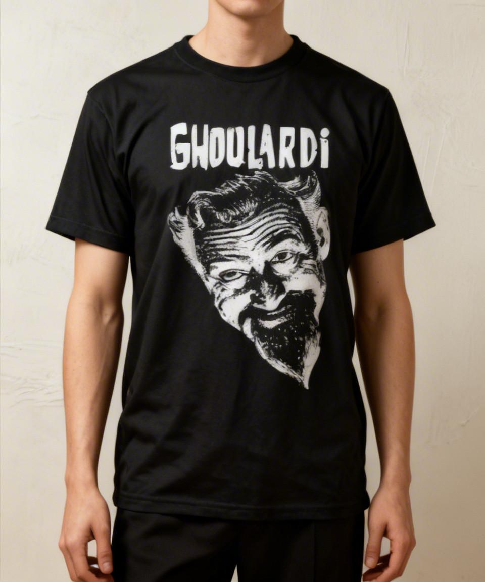 NWT Ghoulardi Horror Host Shock Theater Fictional Character Logo T-SHIRT S-5XL XXXXL