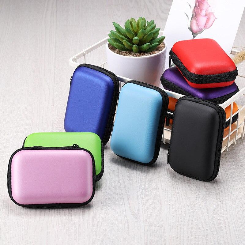 EVA Popular And Convenient Earphone Storage Bag, Data Cable Packaging Box, Multifunctional Pressure Resistant Bluetooth