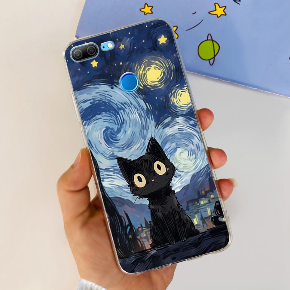 For Huawei Honor 9 Lite 9X Lite Honor9X 9X Pro Case Back Cover Cartoon Cool Style Animals Girly Soft TPU Silicone Clear Bumper