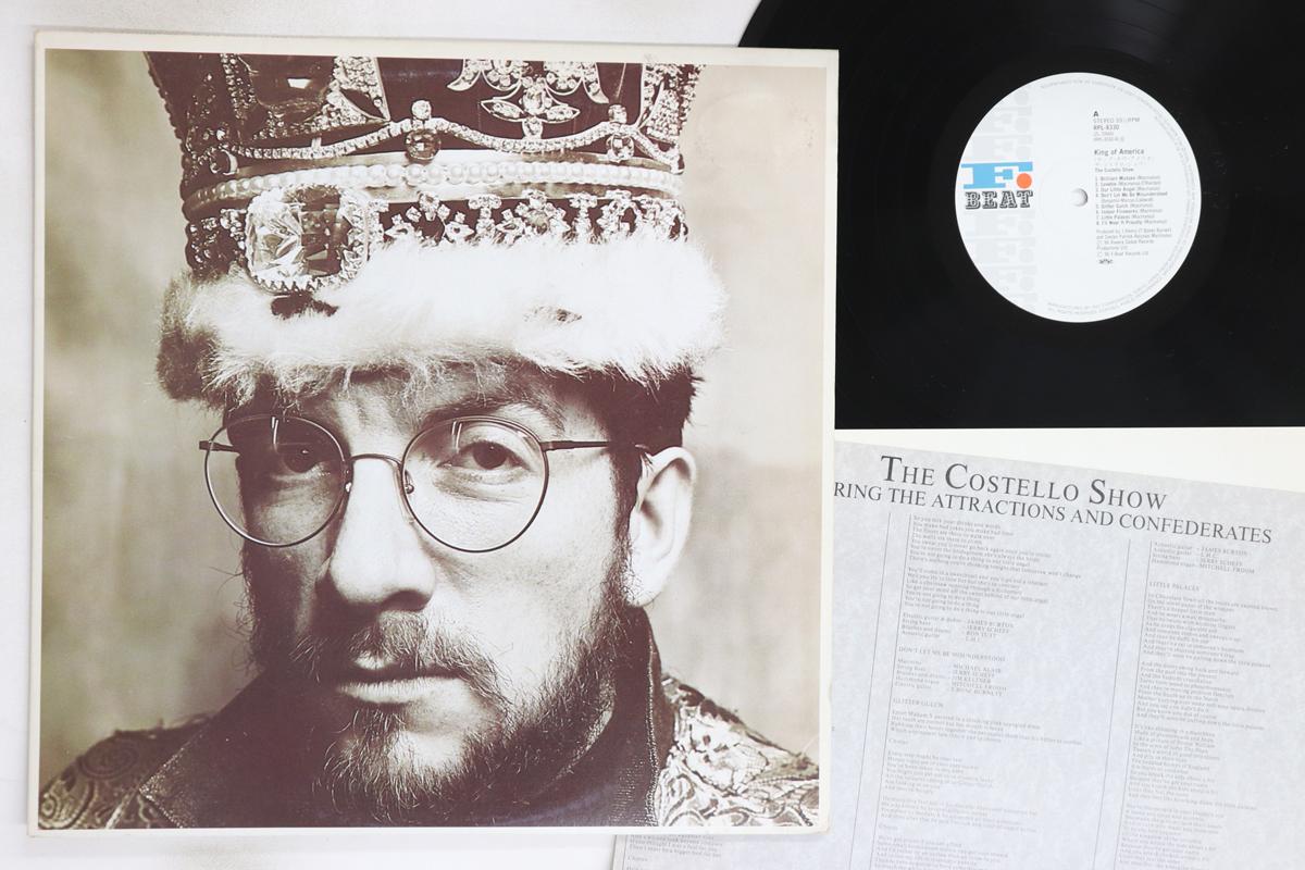 

LP Record ELVIS COSTELLO - King Of America RPL8330 F-BEAT 1986 Japan Rock Used