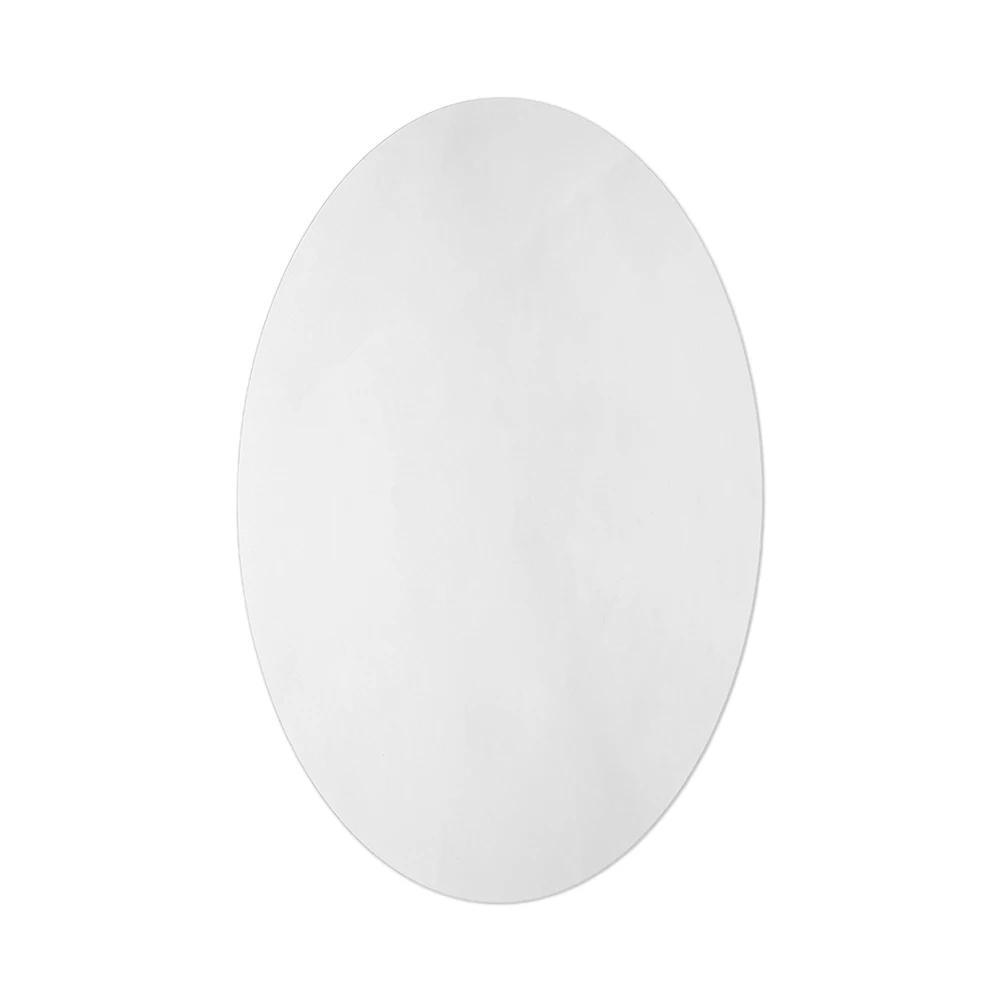 Self-adhesive Acrylic Mirror Wall Stickers Oval Rectangle Reflective Glass Decals Bathroom Dedroom Decoration