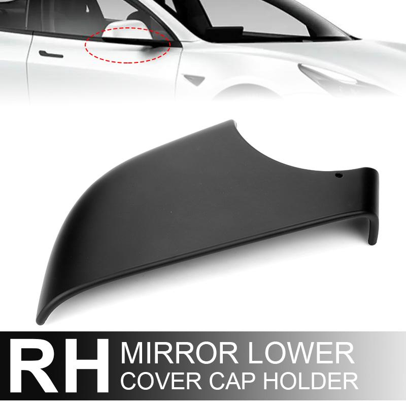 Car Left Right Side Door Wing Rearview Mirrors Lower Cover For Tesla Model 3 2017 2018     2287.3005 2287.3006
