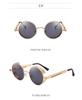 Retro Punk Cross-Mirror Sunglasses: Stylish Hip-Hop Eyewear for Men and Women