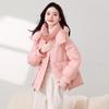2025 Women's Short Cotton-Padded Jacket: New Korean Style, Fashionable Thick Bread Coat for Winter Outerwear.