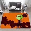 Anime I-Invader Zim Entrance Door Mat Nordic Style Bedroom Living Room Doormat Home Balcony Anti-Slip Modern Home Decor