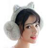 Thickened Plush Animal Ear Earflap Hat Frog Animal Style Plush Ear Cover  Autumn Winter