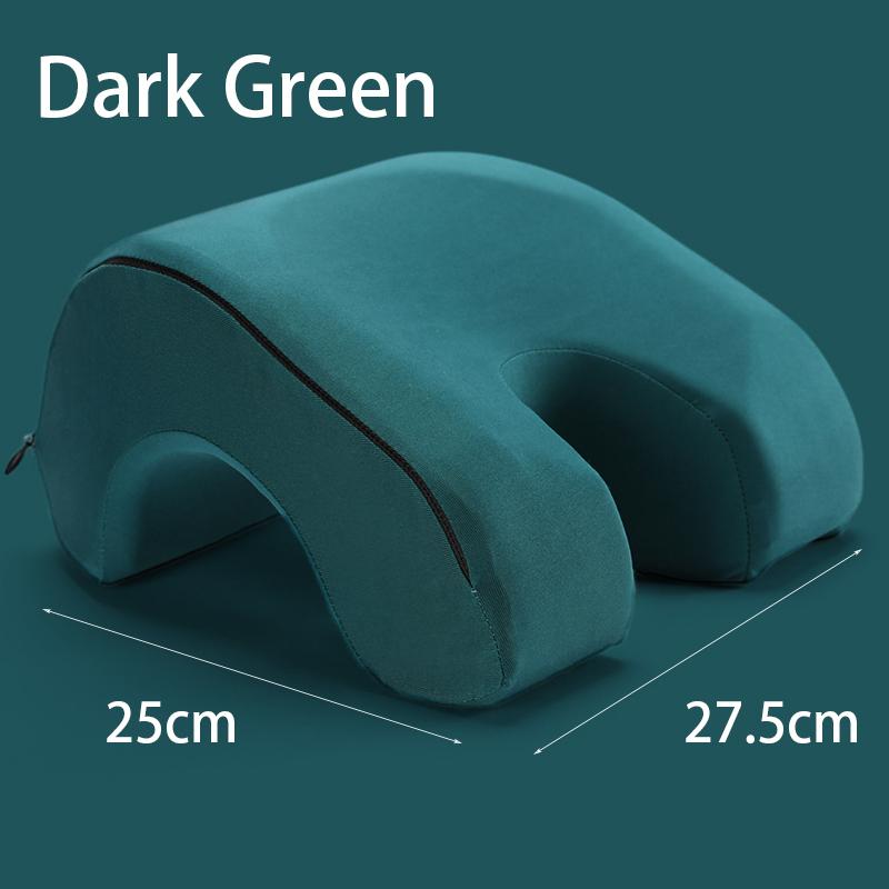 Nap Pillow Memory Sponge Ergonomic Design Springback Breathable Travel Office Students Take A Nap Rest Pillow Adult