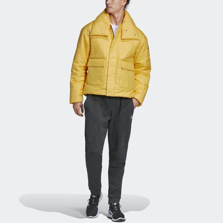 Adidas Venkovní teplá bunda Pánské bundy Žlutá DZ1431