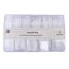 Super Long Fine Dog Nail Art Tips - No Grind, Full Code Fold, No Trace, Quick Apply Replacement for Nail Art Shops