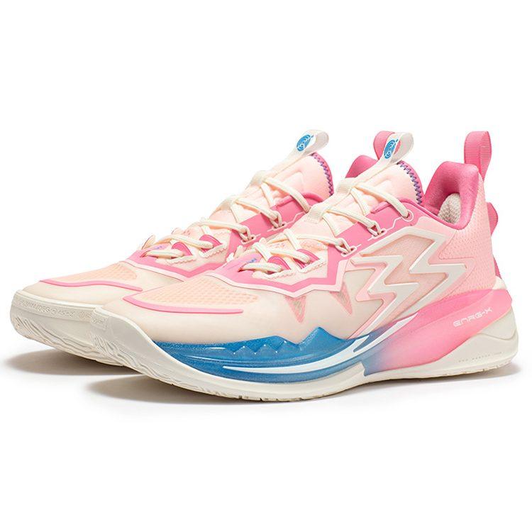 Scarpe da Basket 361 Big3 3.0 Unisex Basse Bianco Piuma/Polvere di Cera Fluorescente 572231115-4