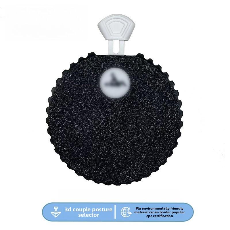 Couple Pose Selector Wheel – Interactive Party Game Spinner Toy for Fun Challenges