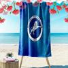 Millwall F.C. Logo Strandtuch, Großes Weiches Schnelltrocknendes Handtuch für Strand Camping Schwimmen