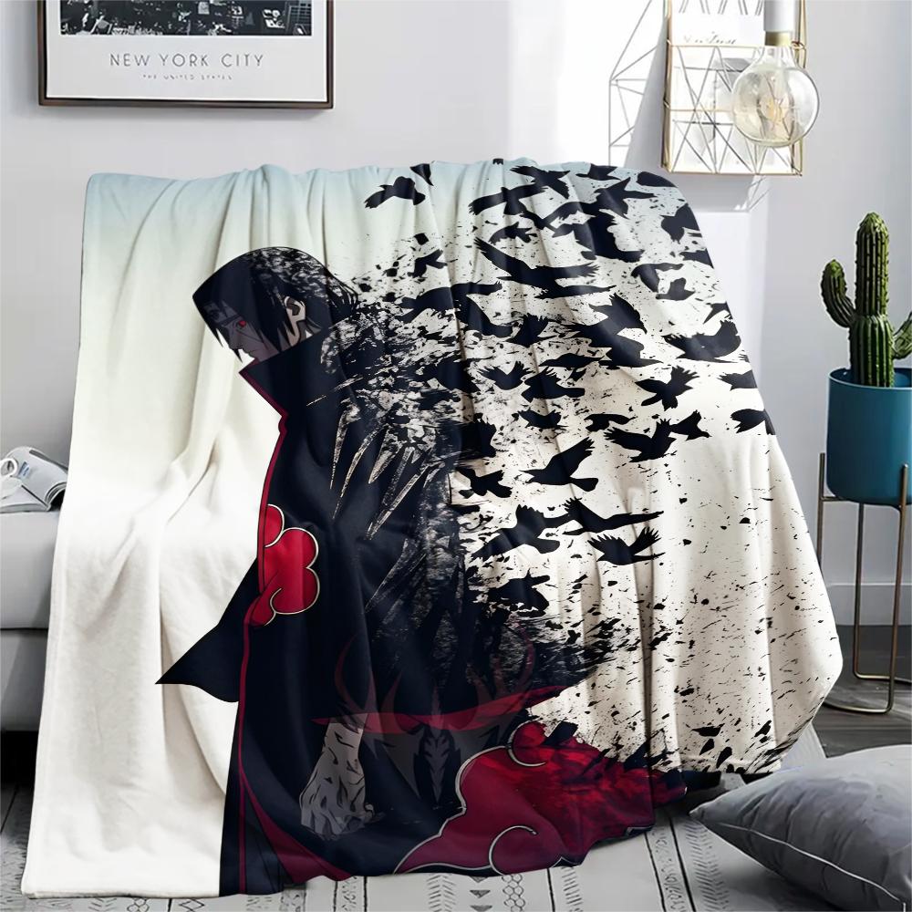 1Pc Cartoon Print Flannel Blanket, High Quality Comfortable for All Seasons, Home Decor, Warmth and Comfort, Perfect for Christmas Birthday Gift