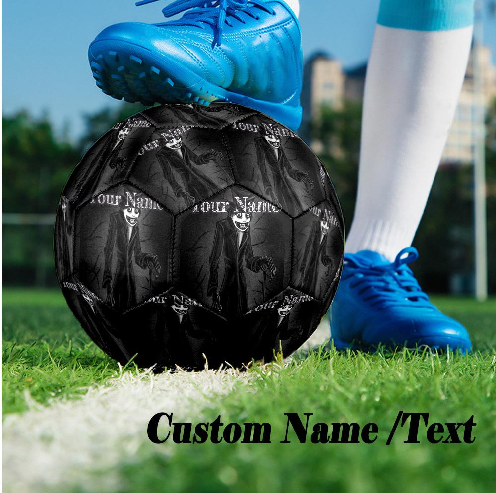 Custom Text Size 5 Soccer Ball, Standard Match Football For OutdoorThe Babadook