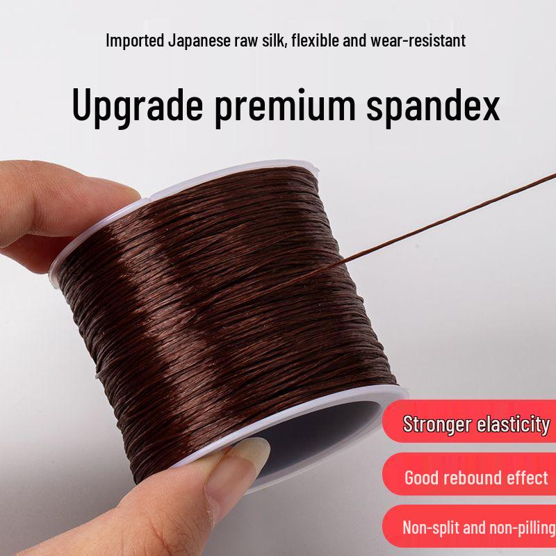 Colorful Elastic Cord for DIY Jewelry: Bracelet, Buddhist Beads, and Handmade Projects