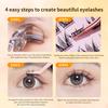 False eyelashes women eye makeup glue free fake eyelashes