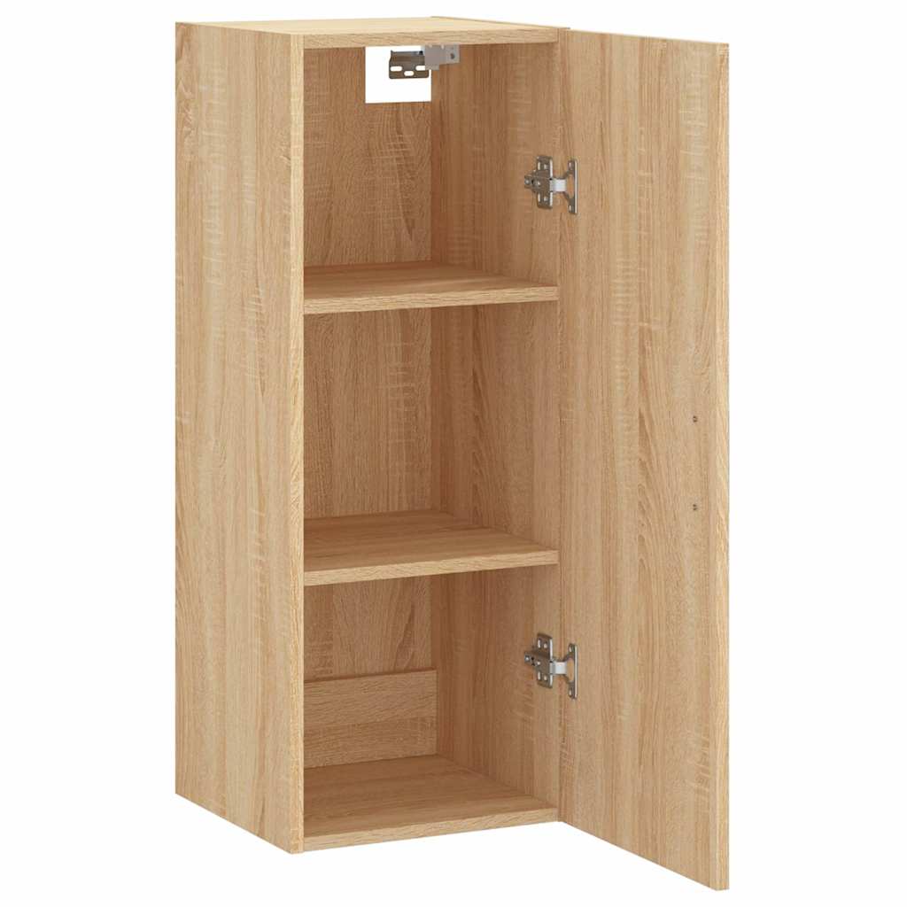 Wall Cabinet Sonoma Oak 34.5 X 34 X 90 Cm