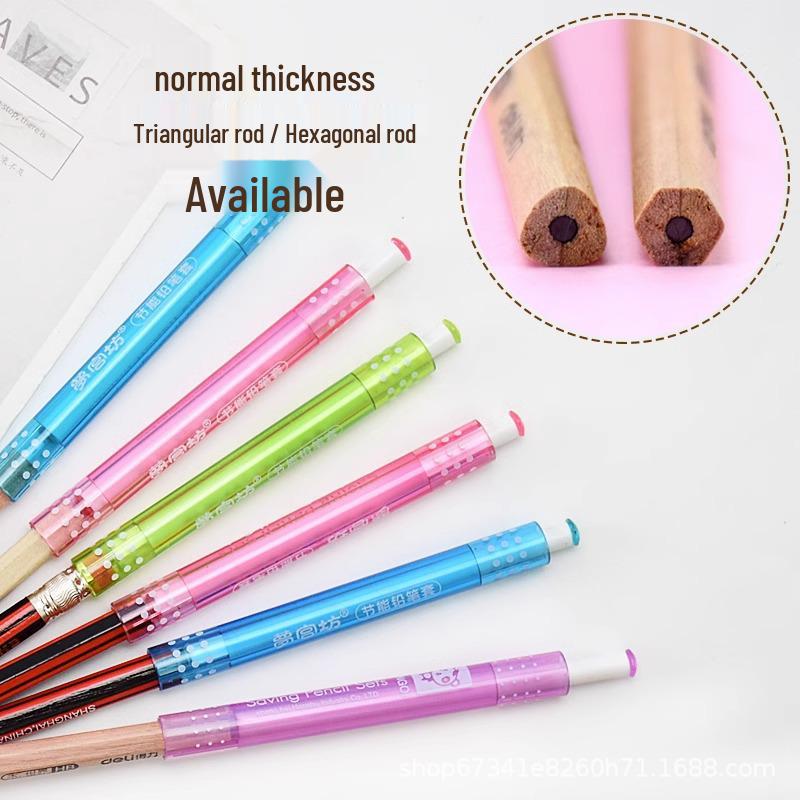 Double-Headed Colored Pencil Extender for Students