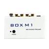 Turntable Player Preamplifier Boosting MM Sound Quality Durability Metal Construction Easy Setups For Home Audios Systems