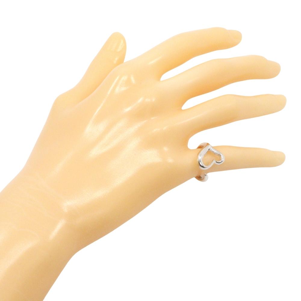 TIFFANY&Co. Inel inimă deschisă Elsa Peretti Argint925 #5.4(Marime US) 4.3g Femei Folosit