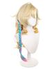 NOKIJP Shironen Wig, Genshin Impact Cosplay, Heat-Resistant, Smooth, Easy To Style, Genshin Impact Hatchet, Shironen, Soul-Forging Flame