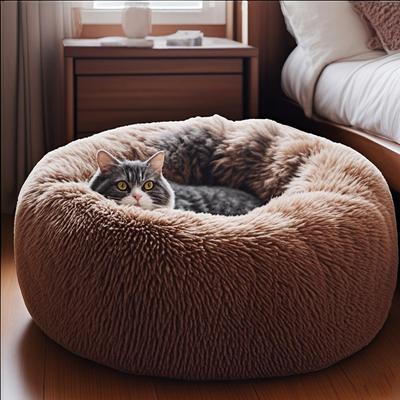 1 Stück Ganzjahres-Feuchtigkeitsbeständig und Rutschfest Plüsch Katzenstreu - Hergestellt aus Weichem Polyester, Ideale Winterwärme für Kätzchen unter 2,5 kg