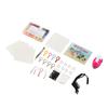 Keychain Making Beads 24 Vivid Colors Colorfast Strong EVA Widely Used Craft Beads with Keyrings Keychain Iron