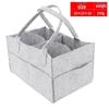 Große Filz-Windeltasche - Outdoor-Aufbewahrung & Kleinkram-Organizer für Mütter