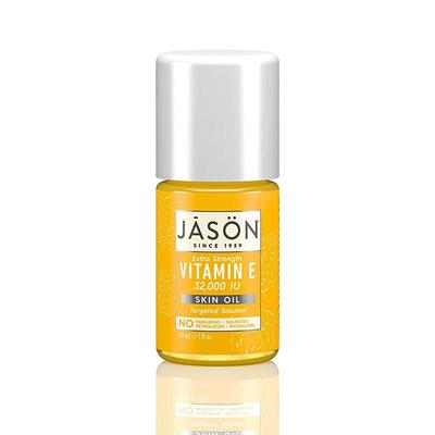 Jason Natural Vitamin E 32000 IU Extra silný olej na pokožku, cílený roztok 30 ml, 28 ml (Balení po 1), 1 ea
