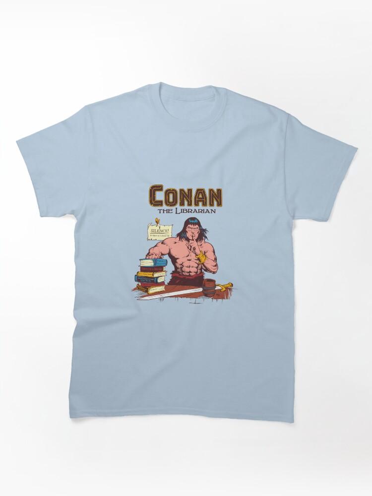Conan the Barbarian Conan The Librarian Colored Classic Unisex T-Shirt