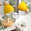 Nordic Wooden Wall Lamp Multicolour With Switch Modern Iron Wall Sconce For Bedroom Living Room Macaroon Interior Bedside Light