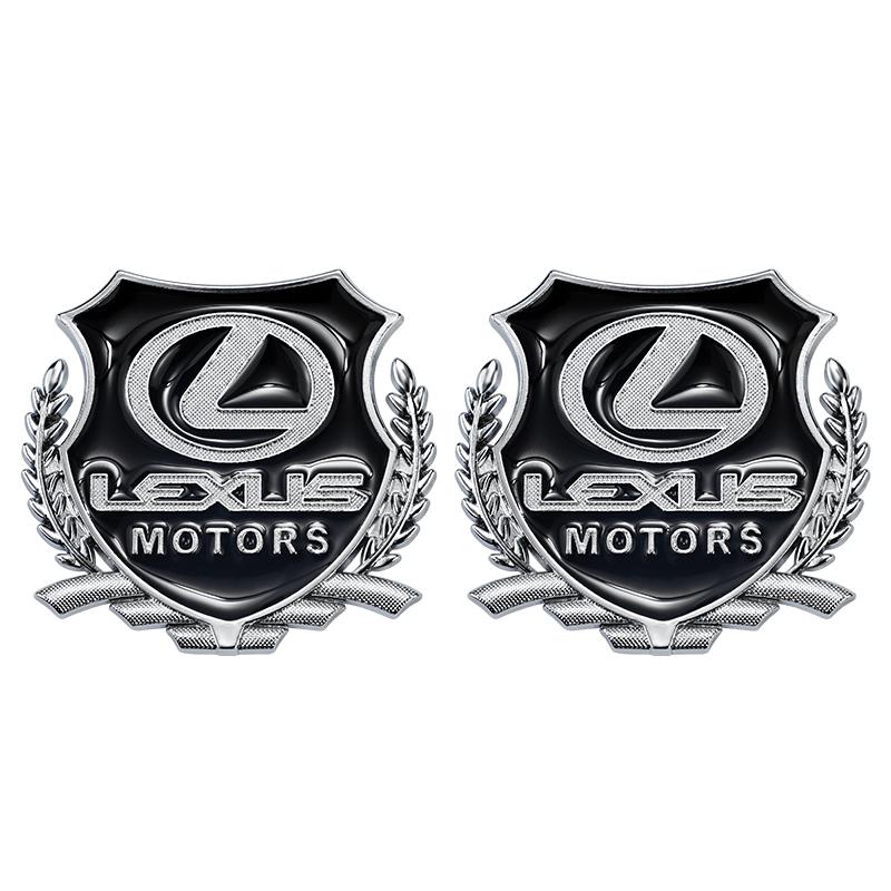 

3D Metal Car Emblem Badges Sticker Car Window Sticker For Lexus RX330 IS250 Ct200h ES300h RX350 IS300h NX300h Automotive Styling