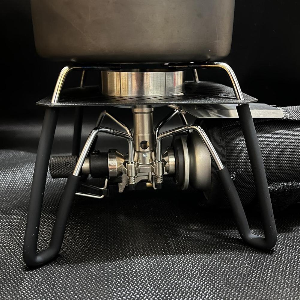 Gather Fire Windshield Gas Stove Burner Cover Windproof Spider Stove Support Wok Ring for Soto 310 Stove Camping Accessories