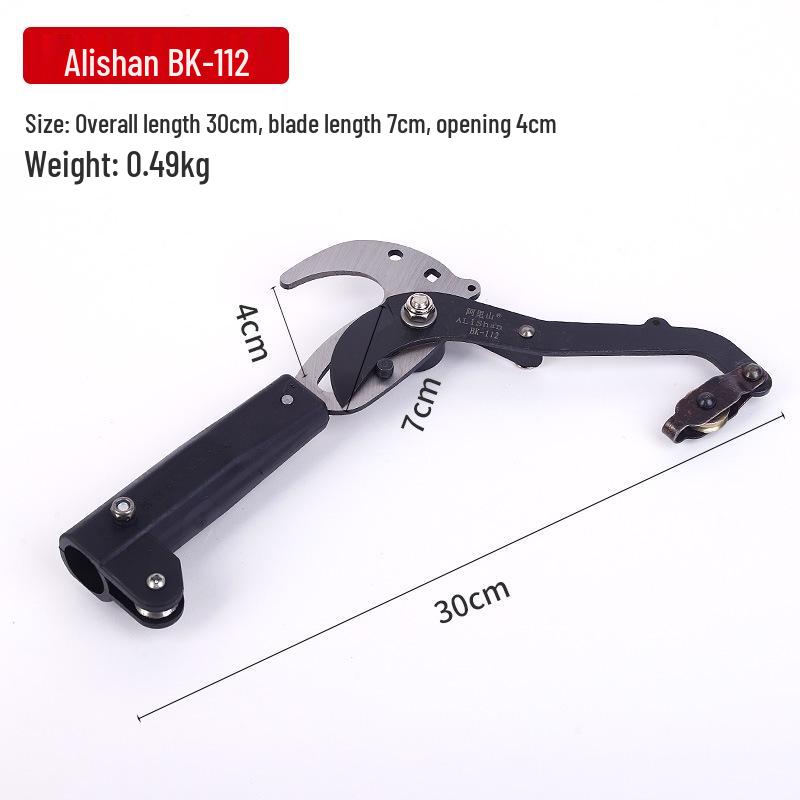 Telescopic High-Branch Pruner & Saw for Fruit Picking and Tree Pruning