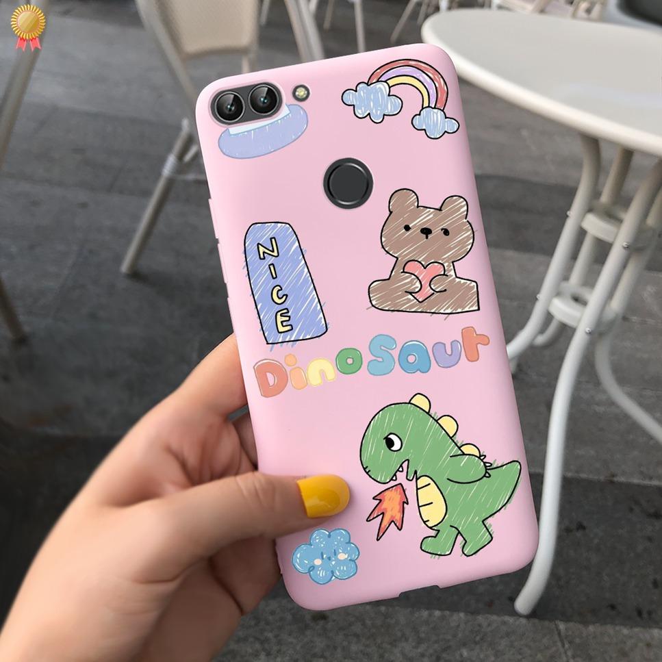 Für Huawei P Smart Hülle Niedliche Blume Schwarz Weiches TPU Silikon Bumper Hülle Für Huawei PSmart P Smart 2017 FIG-LX1 Handyhülle Funda