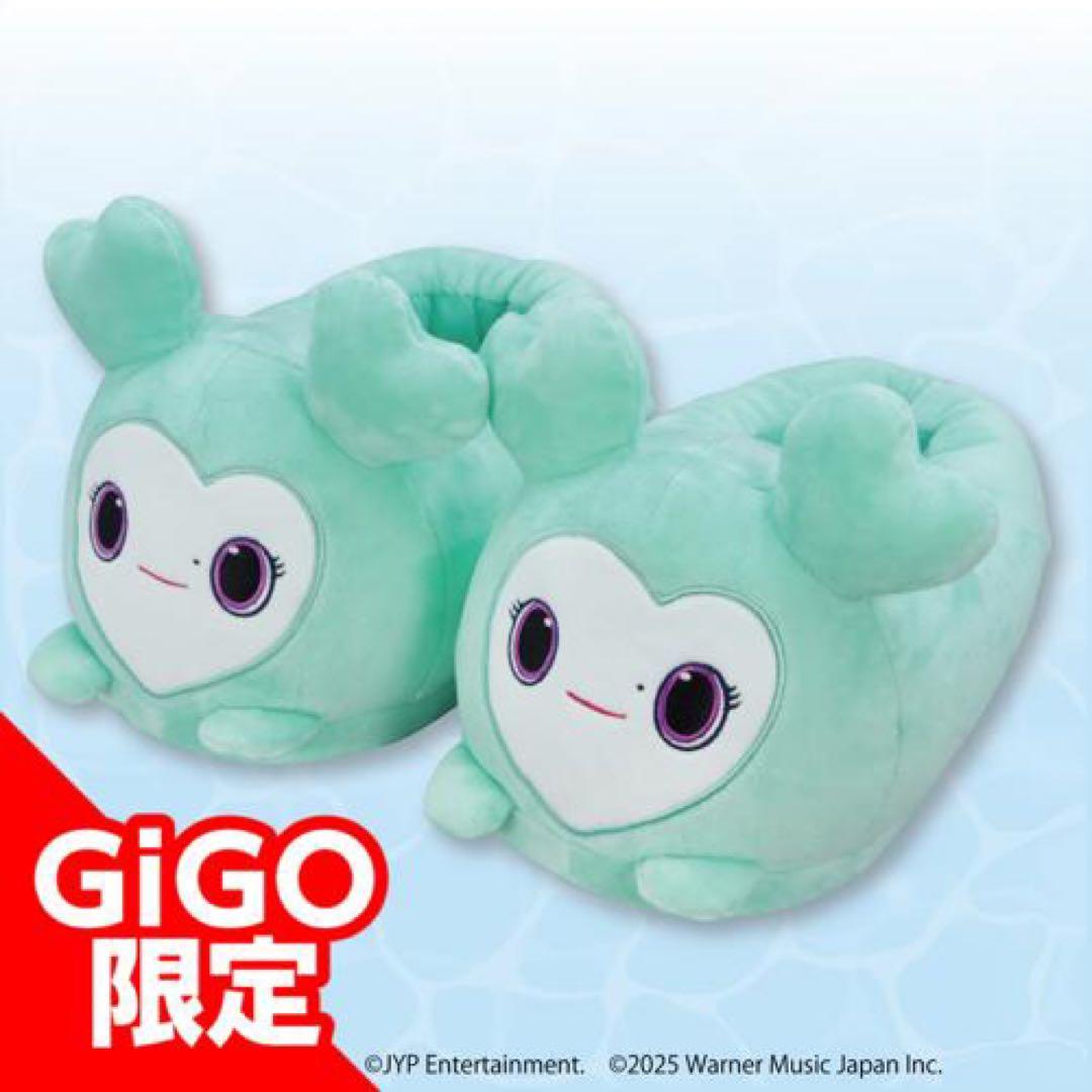 

[Б/У] GIGO TWICE LOVELYS Плюшевые тапочки Мина