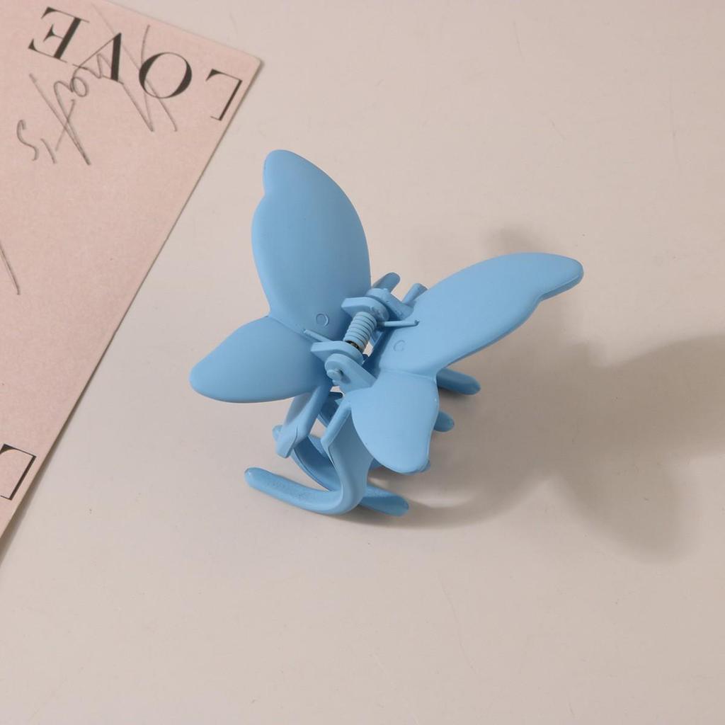 Matte Butterfly Claw Clip for Hair Bun and High Ponytail