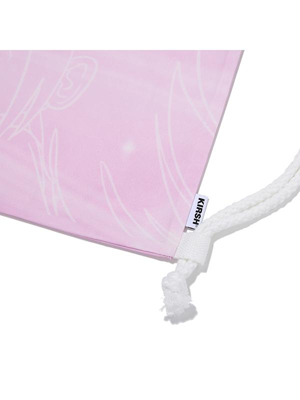 Kirsh X Sunonebird Full Print Gym Sack [Pink]