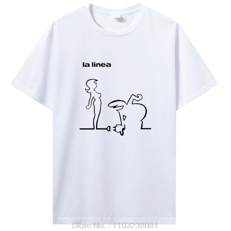 Unisex Clothing Line Osvaldo Cavandoli TV TShirt Summer Unisex Cotton T Shirt Funny Tshirt Anime Unisex Gift Tees Streetwear