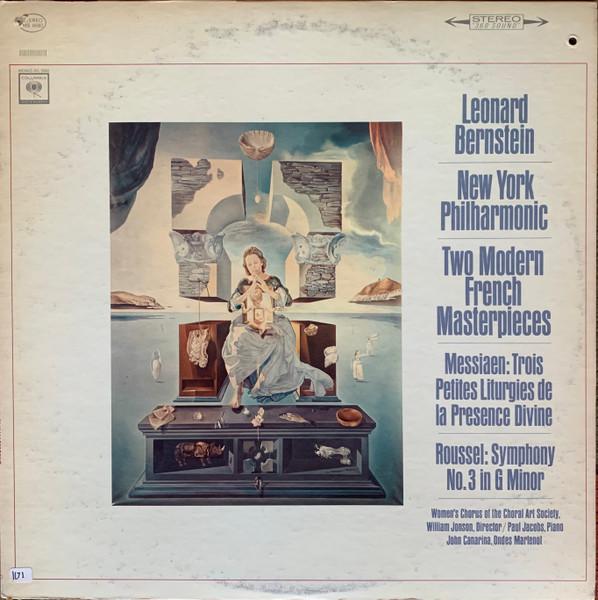 

LP Record LEONARD BERNSTEIN NEW YORK PHILHAR Albert Roussel Two Modern French MS6582 COLUMBIA MASTE 1964 US Classical Used