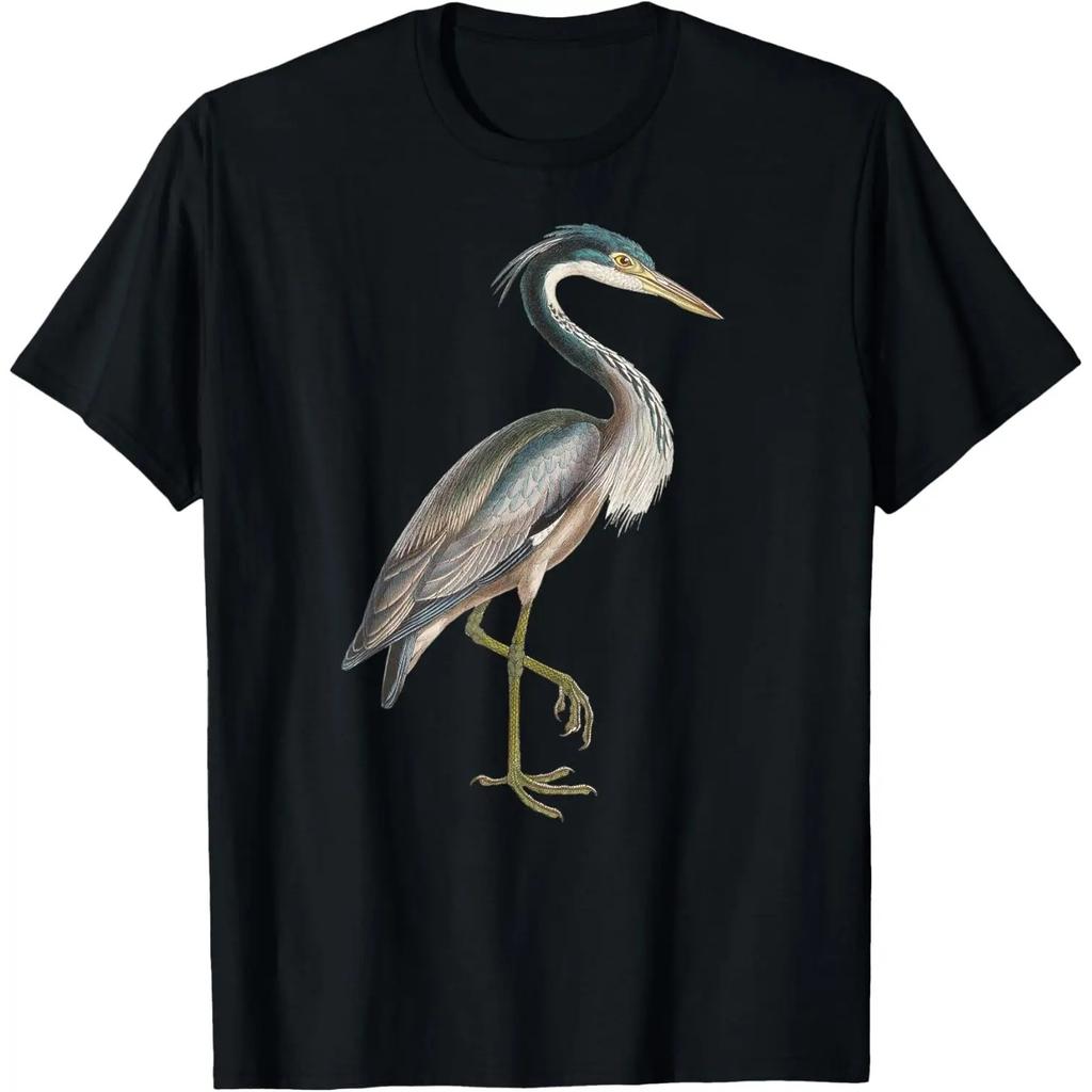 Camicia Airone Amante degli Uccelli Acquatici Airone Cenerino Uccelli Costieri T-Shirt