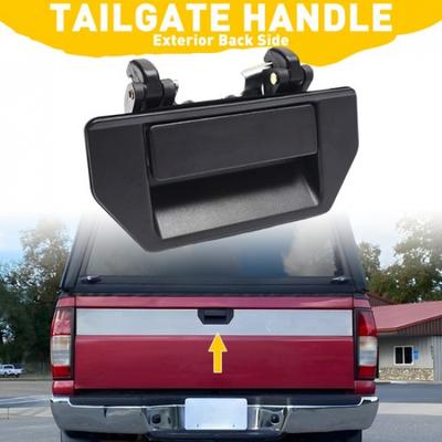Black Tailgate Tail for Nissan Frontier Gate Handle D21 Hardbody Pickup Truck