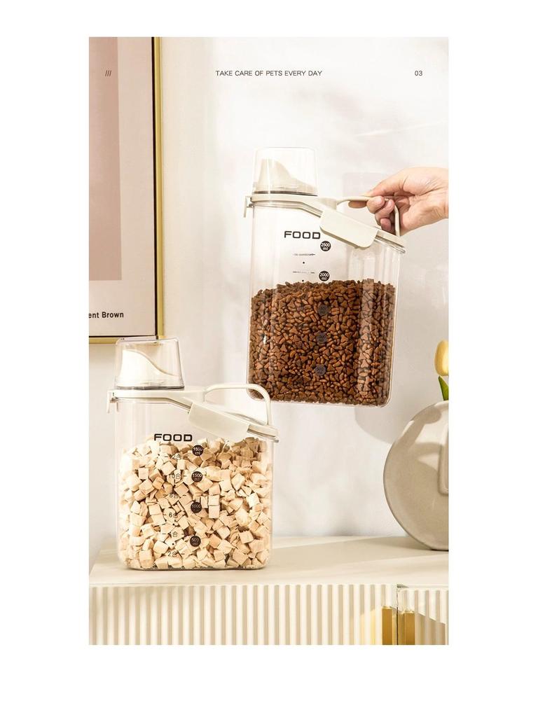 Moisture-Proof Vacuum Sealed Pet Food Storage Barrel with Free Shipping