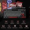 MechLands Vibe75 Wireless Gaming Keyboard with Replaceable Screen Creamy Mechanical Gasket RGB 75% Module, Hot-Swap Support, Keyboard, Structure,