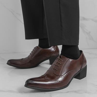Herren Spitze Zehen Schnürung Lackleder Kleider Brogues Lässige Oxford Schuhe Für Männer Marke Hochzeit Heimkehr Schuhwerk
