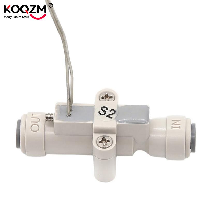 High Performance 1/4" Water Flow Switch Normally Open Water Flow Switch Water Flow Control Sensor for Water Purifier Dispenser