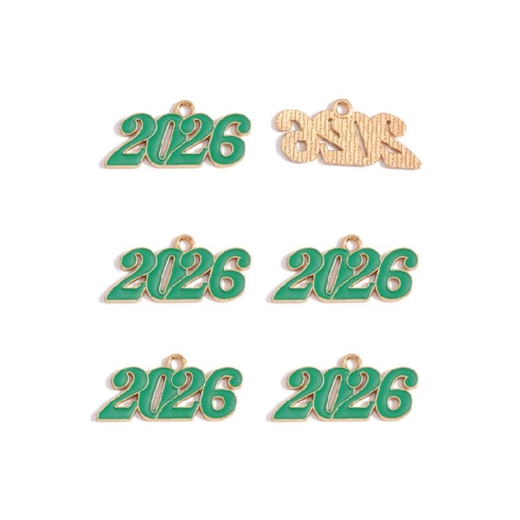 Fashionable 2026 Commemorative Alloy Necklace Pendant Ideal For Styling Outfits Lightweight Comfortable Jewelry Present