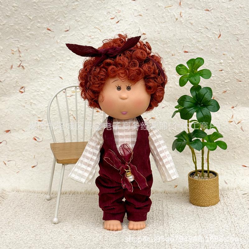24cm Spanish Mia Potato Doll Dress-Up Set with Plush Outfit